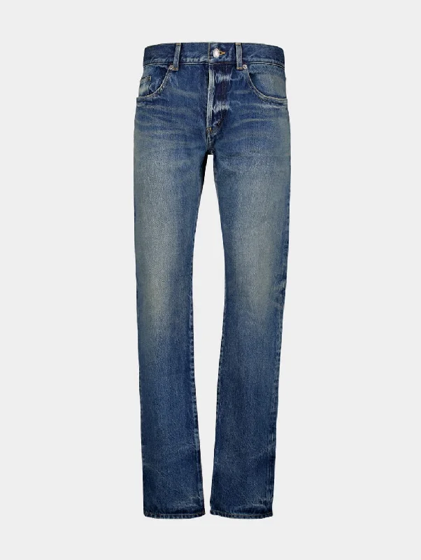 Slim-Fit Denim Jeans