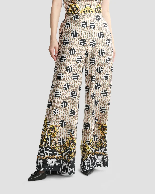 Geometric Baroque Trouser