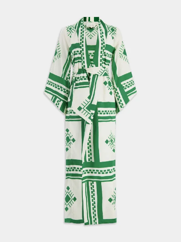 Happy Mystery Kimono Wrap Dress