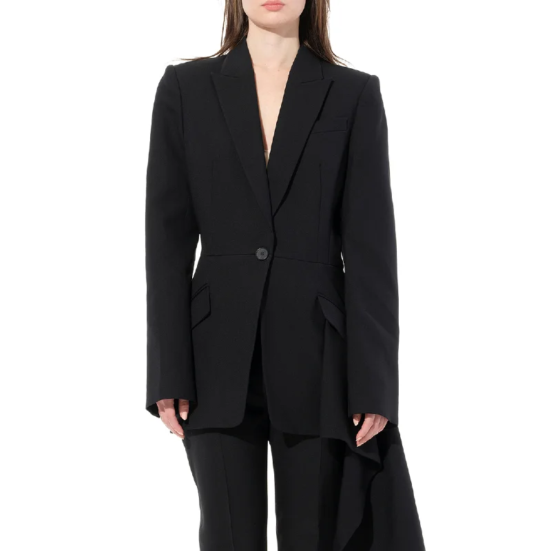 Drape Jacket in Black