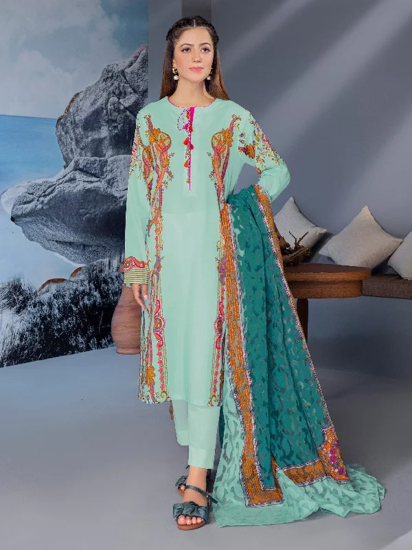 2 Piece Printed Lawn Suit