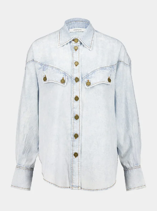 Blue Smoke Denim Shirt