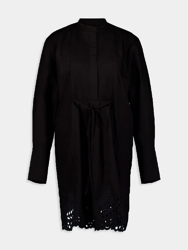 Rheana Broderie-Anglaise Shirtdress