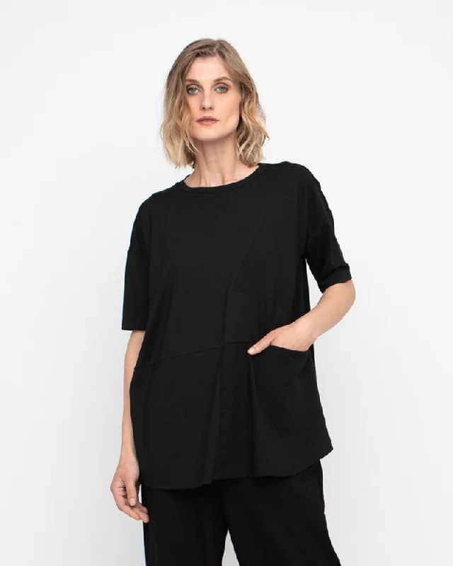 Ozai N Ku Tasmania Top, Black