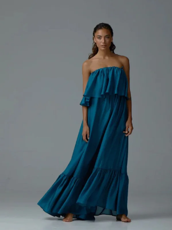 Deep Water Fontelina Maxi Dress