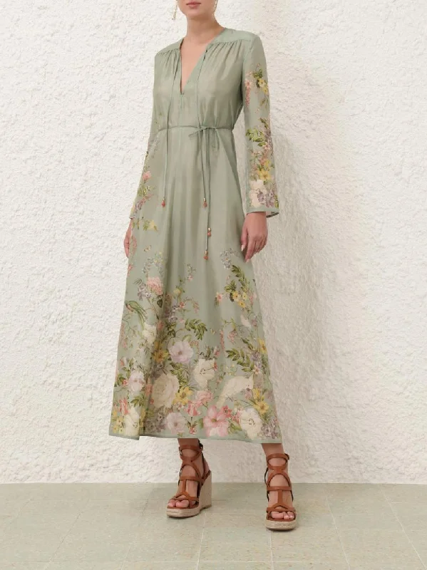 Waverly Billow Maxi Dress