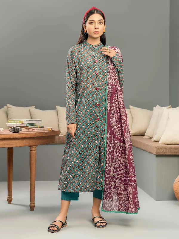 3 Piece Printed Lawn Suit