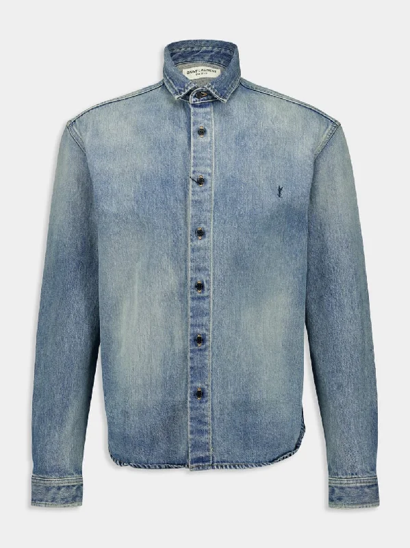 Beach Blue Denim Cassandre Shirt