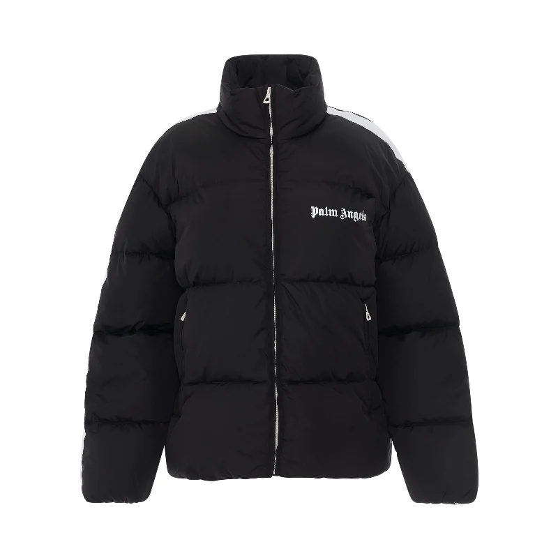 Track Down Jacket in Black/White