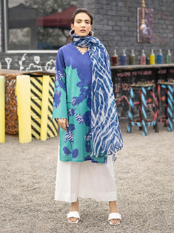 2 Piece Lawn Suit-Printed (Unstitched)