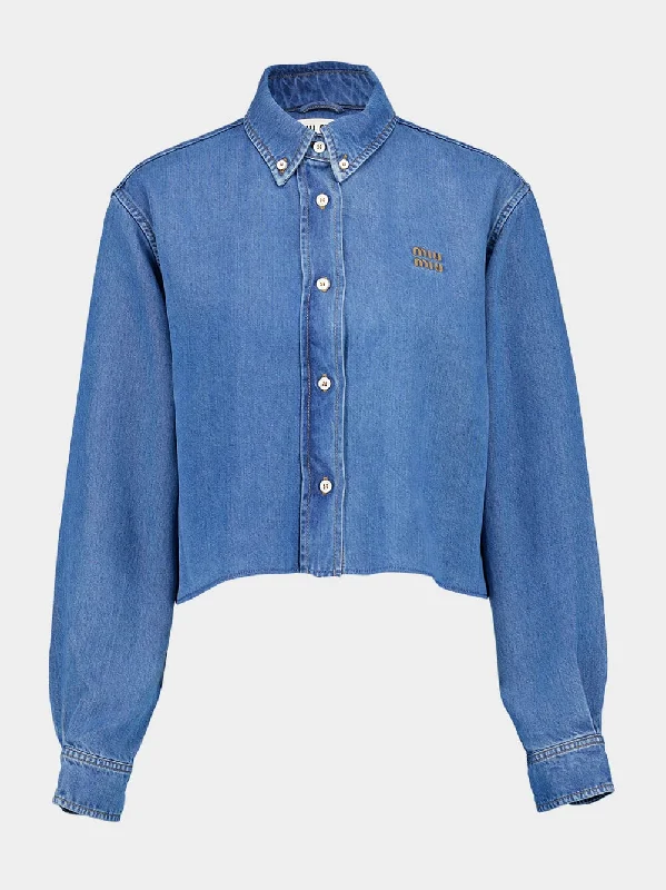 Navy Denim Shirt