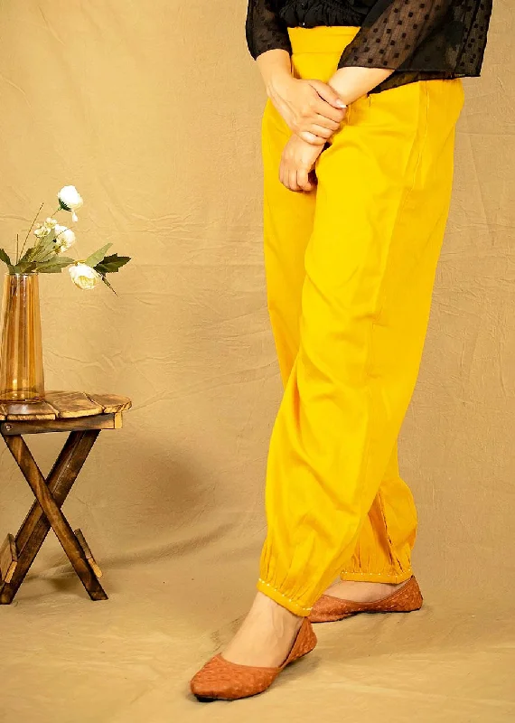 Mustard Afghani Pants