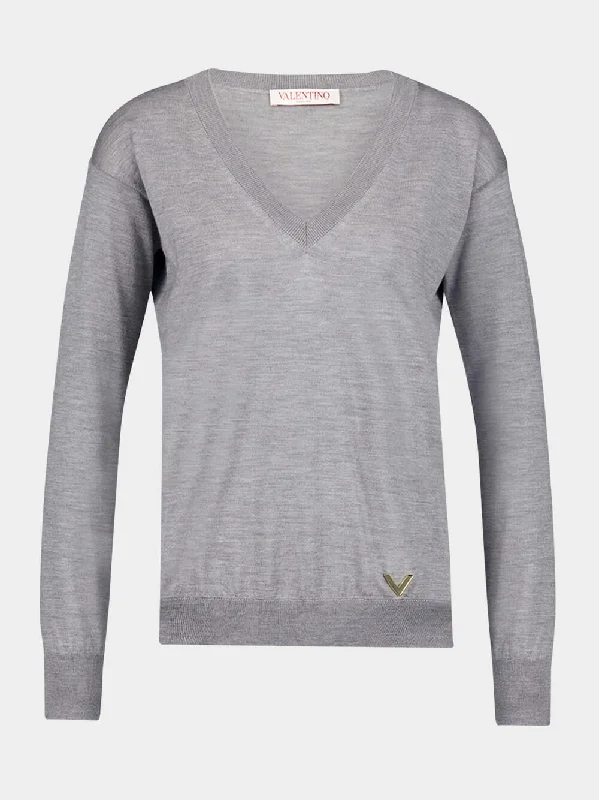 VGold V-neck Jumper