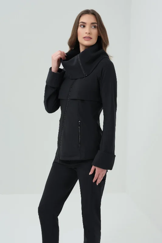 Lugano Asymmetrical Zip Front Jacket