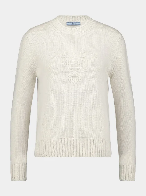 Logo-Embroidered Jumper