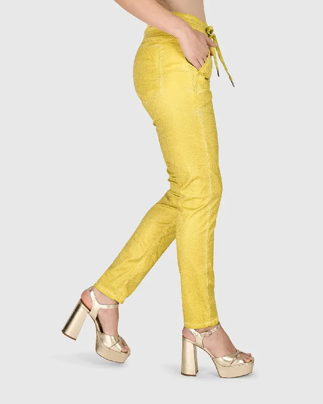 Iconic Stretch Jeans, Honey Snake