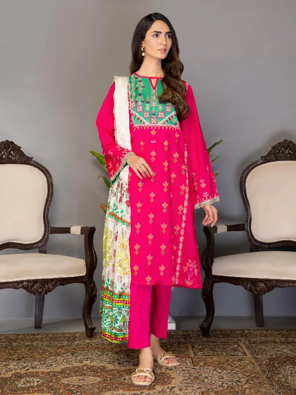 3 Piece Printed Lawn Suit