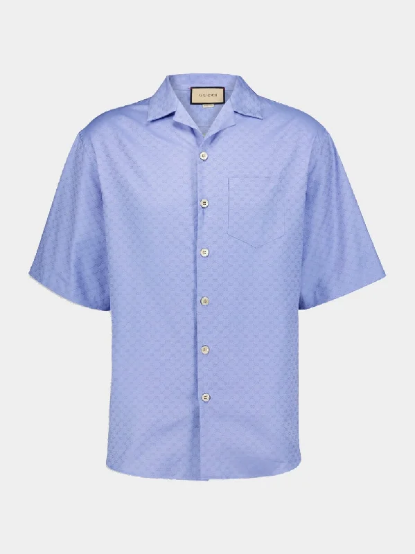 Mini GG Oxford Cotton Shirt