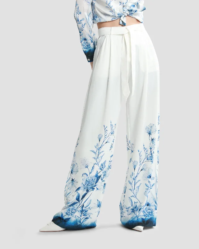 Palazzo Floral Trousers