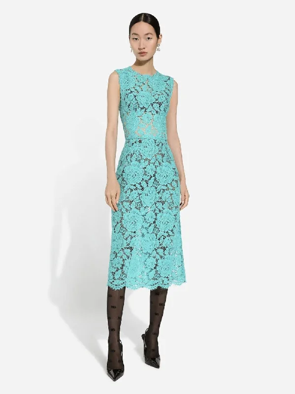 Floral Lace Sheath Dress