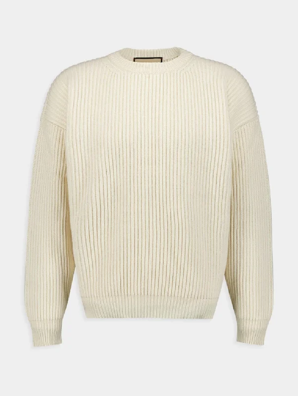 Crew-Neck Cashmere Jumper