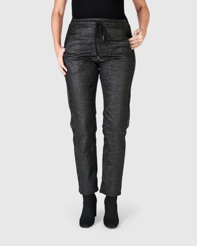 Urban Snake Iconic Stretch Jeans, Black