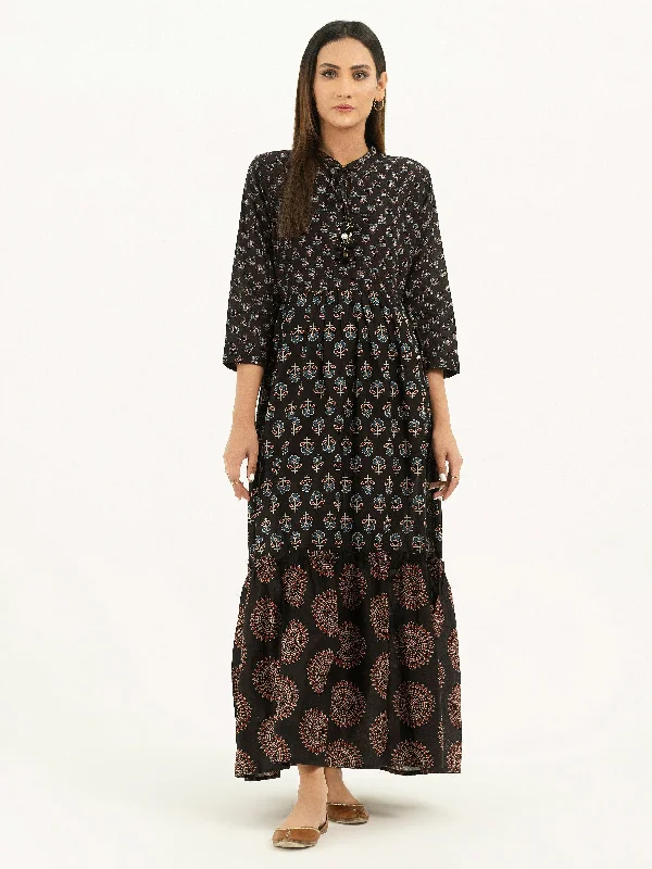 Lawn Gypsy Dress - Printed (Pret)