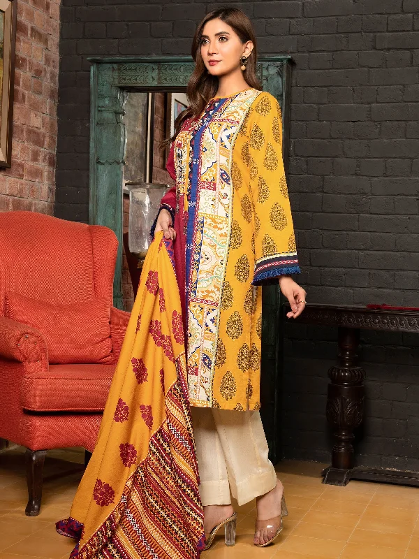 2-Piece Slub Khaddar Suit