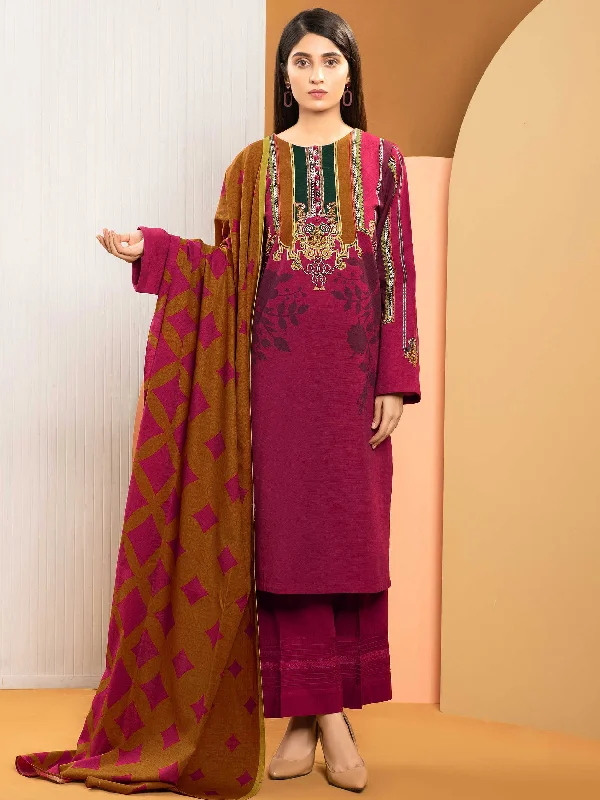 2-Piece Slub Khaddar Suit