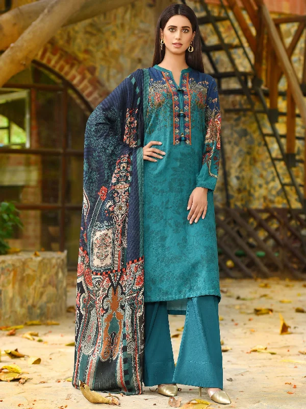 3-Piece Khaddar Suit