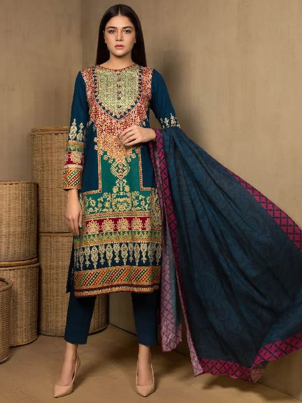 3-Piece Khaddar Suit