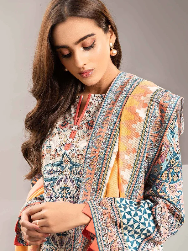 2-Piece Slub Khaddar Suit