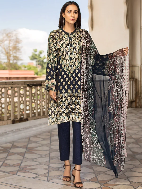 2-Piece Jacquard Suit