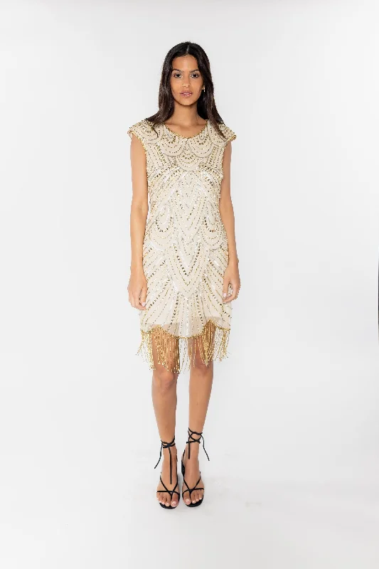 All or Nothing Fringe Dress