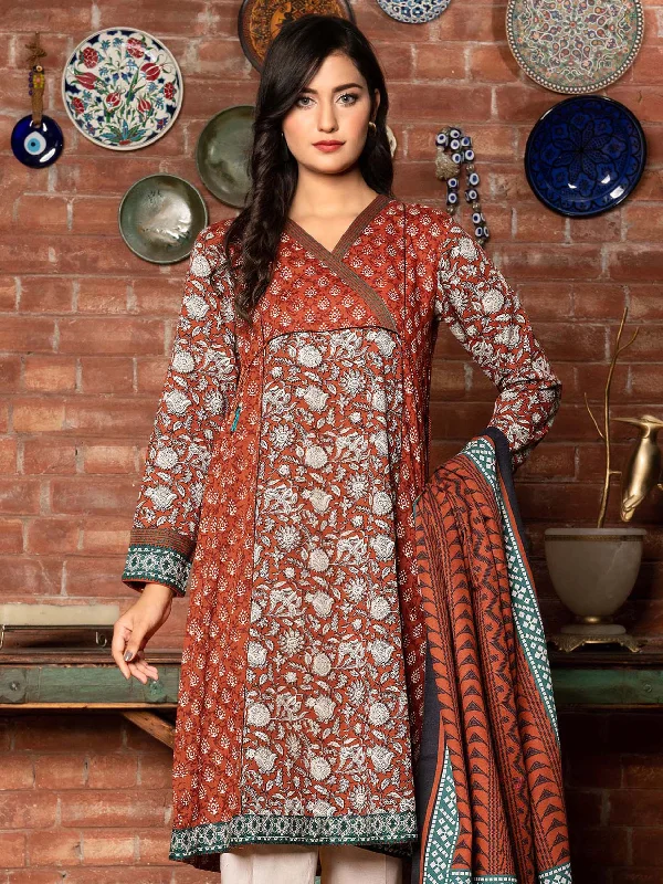 2-Piece Slub Khaddar Suit