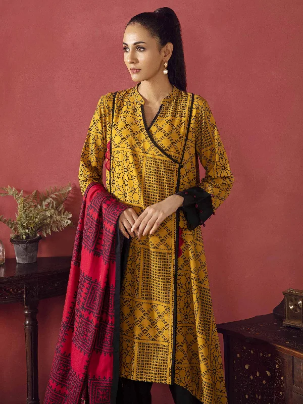 2-Piece Slub Khaddar Suit