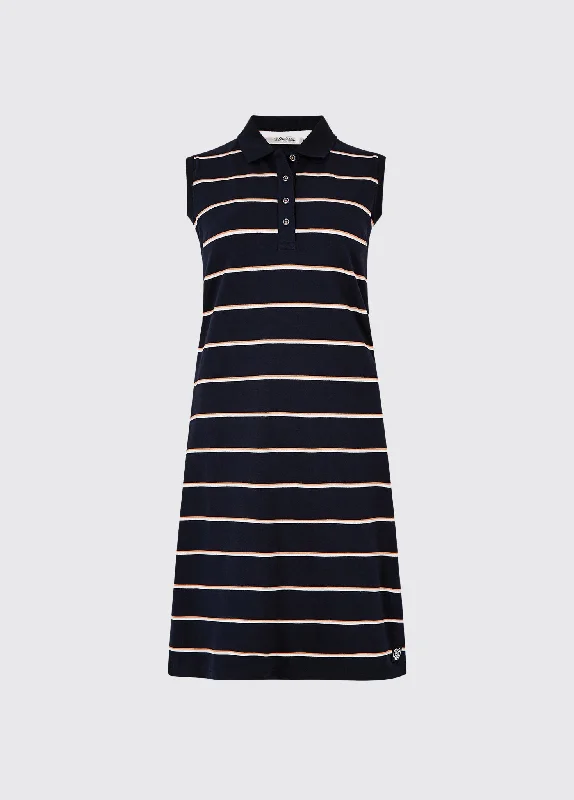 Pebbles Polo Dress - Navy