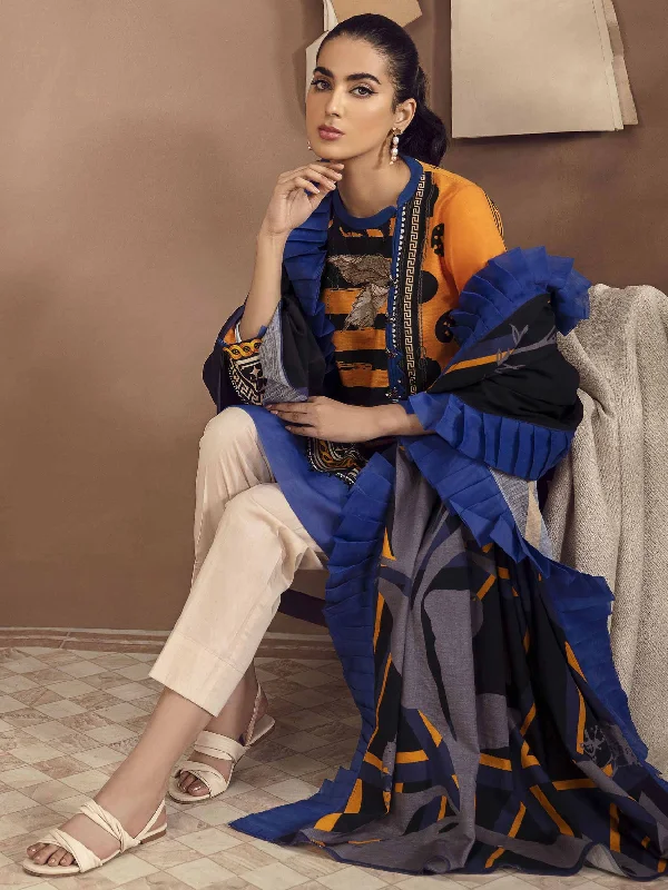 2-Piece Slub Khaddar Suit