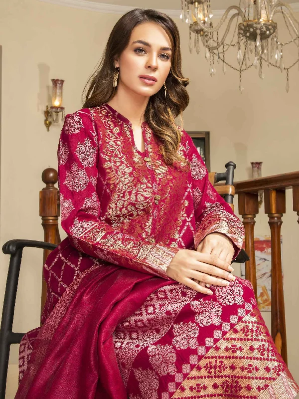 2-Piece Jacquard Suit