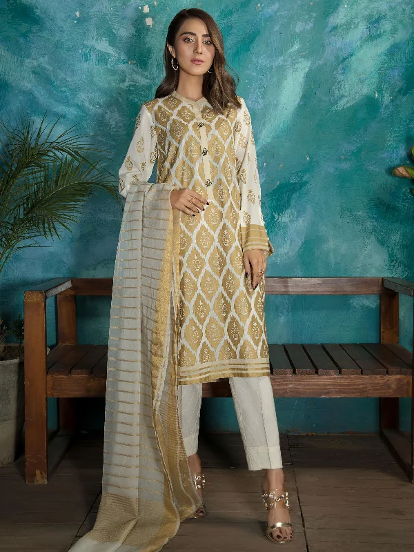 3 Piece Printed Lawn Suit