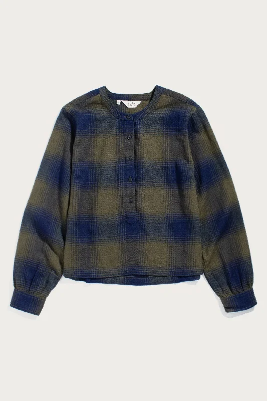 Yarra Pullover / Pacific Ombre Plaid