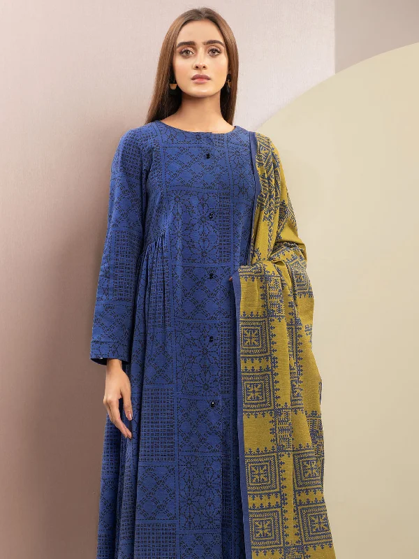 2-Piece Slub Khaddar Suit