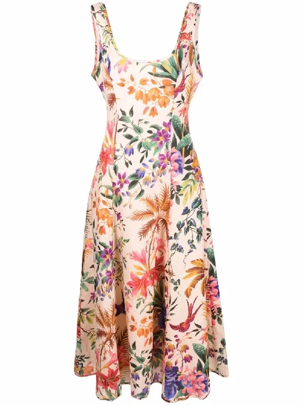 Tropicana midi dress