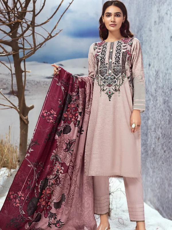 3-Piece Khaddar Suit