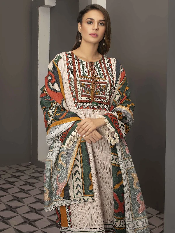 2-Piece Slub Khaddar Suit