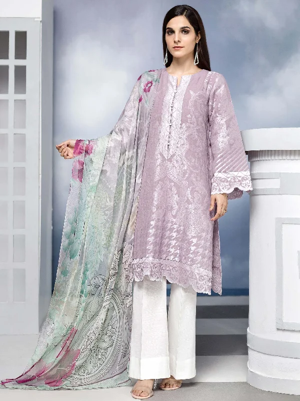 2 Piece Printed Jacquard Suit