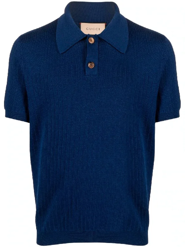 Ribbed Polo Shirt