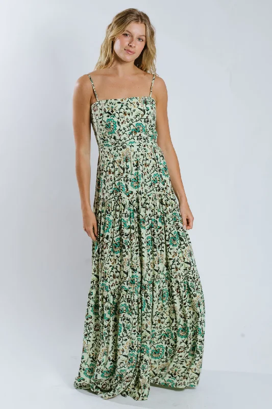 Deema Tiered Maxi Dress