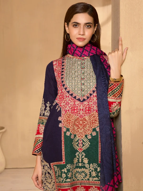 3-Piece Khaddar Suit