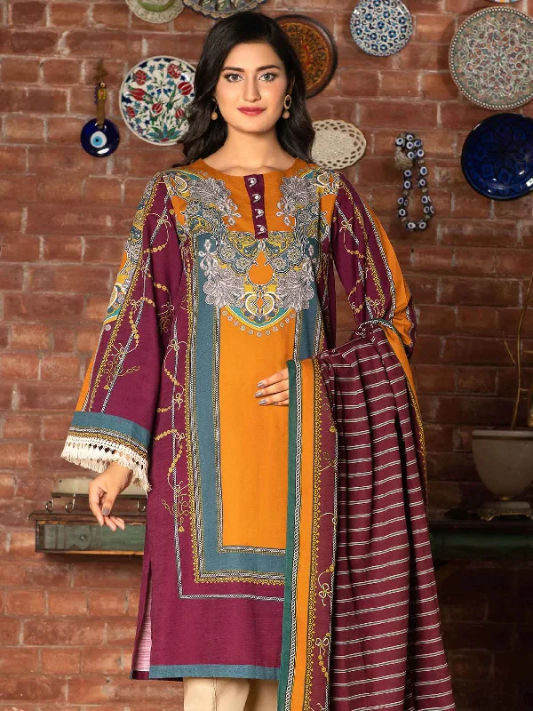 2-Piece Slub Khaddar Suit